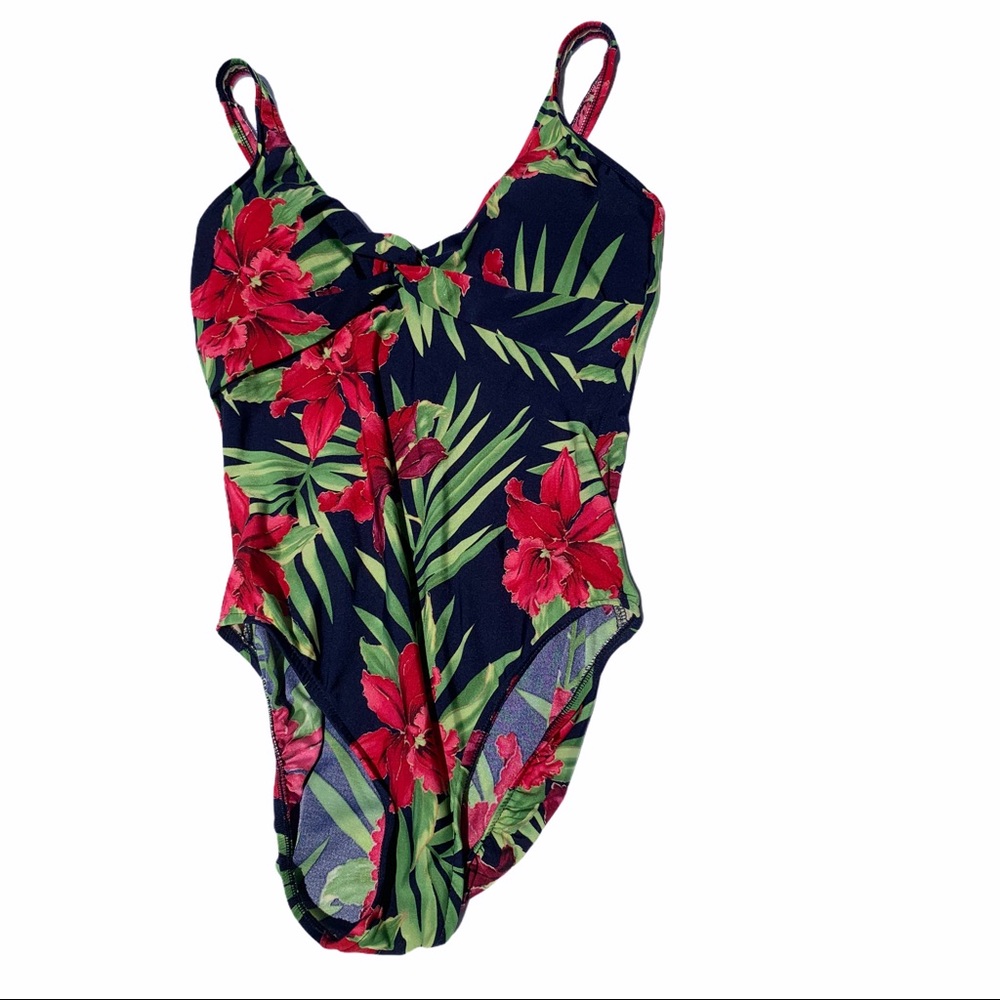 Paradise Bay 1 piece floral swimsuit